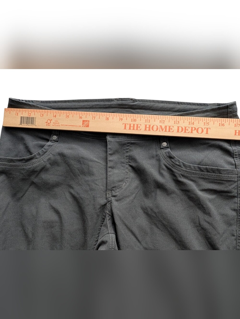 Kuhl Splash Capri Stretch Performance Hiking Trekking Climbing Trail 10 Gray - Picture 10 of 10